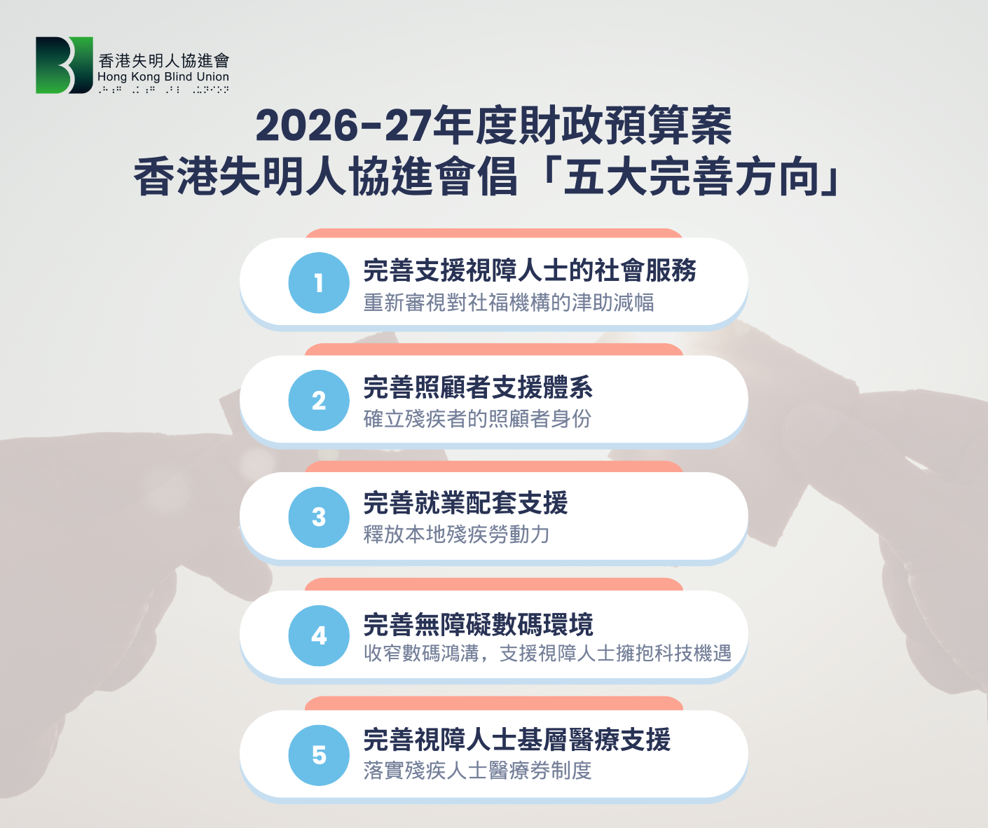 2026-27年度財政預算案建議：精準投放經常開支 投資未來共融都會